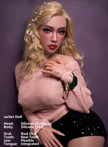 Yu Meng 163-Jarliet Top Quality Full Silicone Sex Dolls Adult Toy Dolls with Open Oral Integrated Tongue Flexible Jaw