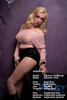 Yu Meng 163-Jarliet Top Quality Full Silicone Sex Dolls Adult Toy Dolls with Open Oral Integrated Tongue Flexible Jaw