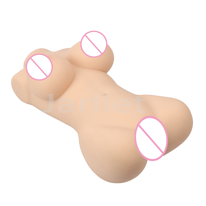 Real Sized Mini Silicone Doll for Men Torso Masturbation Realistic Vagina Pussy