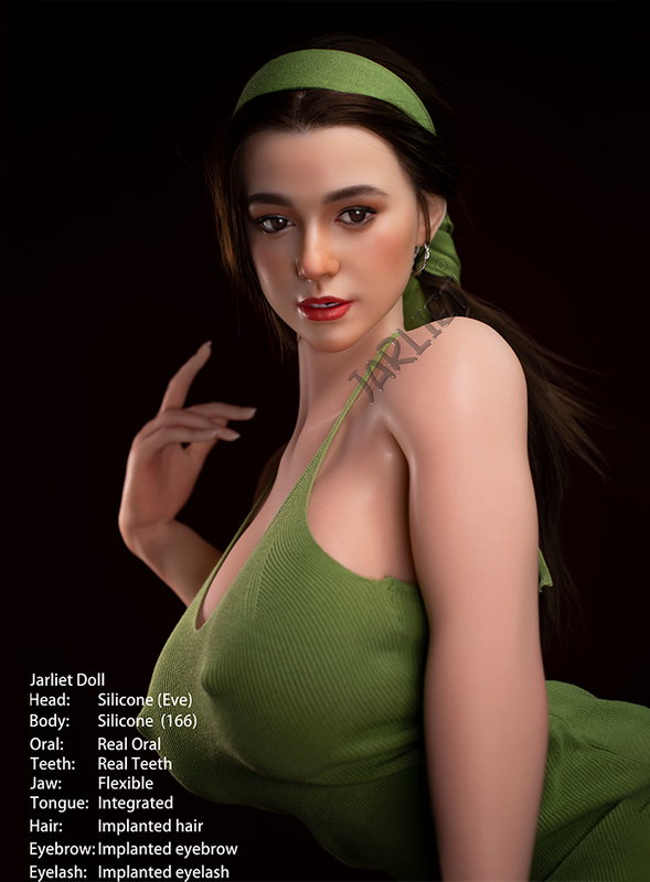 Eve-Jarliet Top Quality Full Silicone Sex Dolls Adult Toy Dolls with Open Oral Integrated Tongue Flexible Jaw