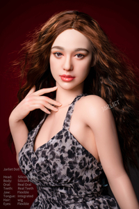 Eve-Jarliet Top Quality Full Silicone Sex Dolls Adult Toy Dolls with Open Oral Integrated Tongue Flexible Jaw