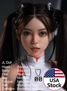 Bei-Jarliet Quality Full Silicone Sex Dolls Adult Toy Dolls with Open Oral Integrated Tongue Flexible Jaw