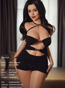 Romy-Jarliet Top Quality Full Silicone Sex Dolls Adult Toy Dolls with Open Oral Integrated Tongue Flexible Jaw