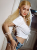 Rebecca-Jarliet Silicone Sex Doll mixed TPE sex doll 160cm sex doll 