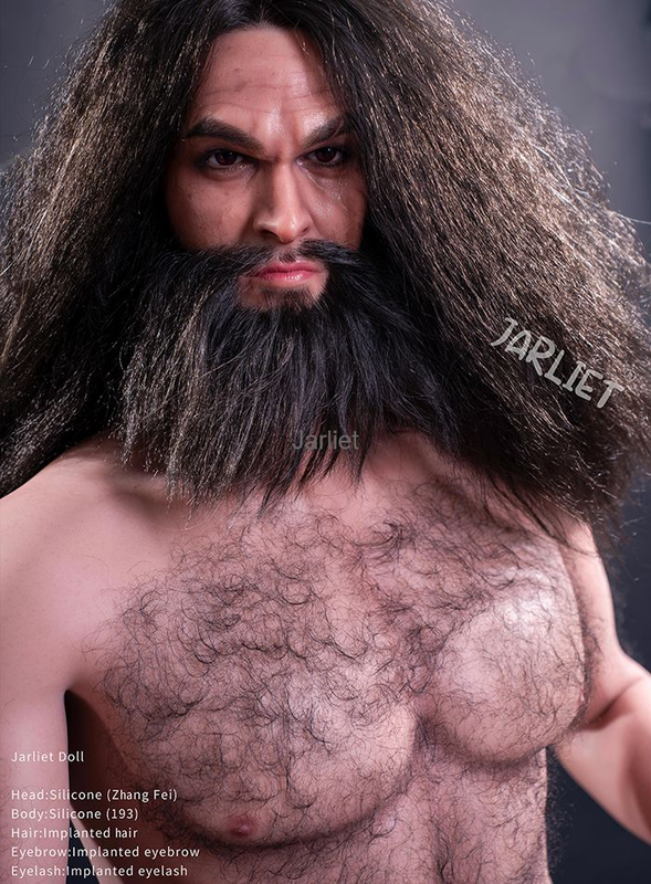 Jarliet doll Zhang Fei 193cm Male Doll Real Silicone Doll Sex Doll 