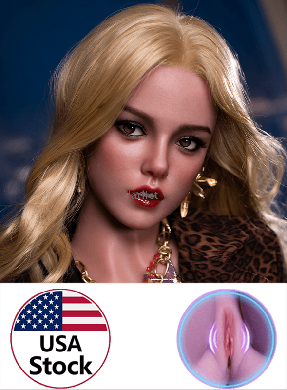 Mina 160cm-Jarliet Quality Full Silicone Sex Dolls Adult Toy Dolls with Open Oral Integrated Tongue Flexible Jaw