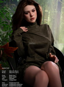 Eve-Jarliet Top Quality Full Silicone Sex Dolls Adult Toy Dolls with Open Oral Integrated Tongue Flexible Jaw