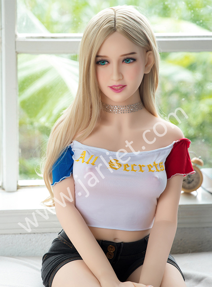 May -Jarliet Drop ship young girl love doll small breast lady 3 holes 156cm sex doll for man masturbator
