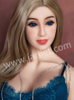 Maia-Jarliet new 3D realistic beautiful american face blonde long hair love adult sex doll 